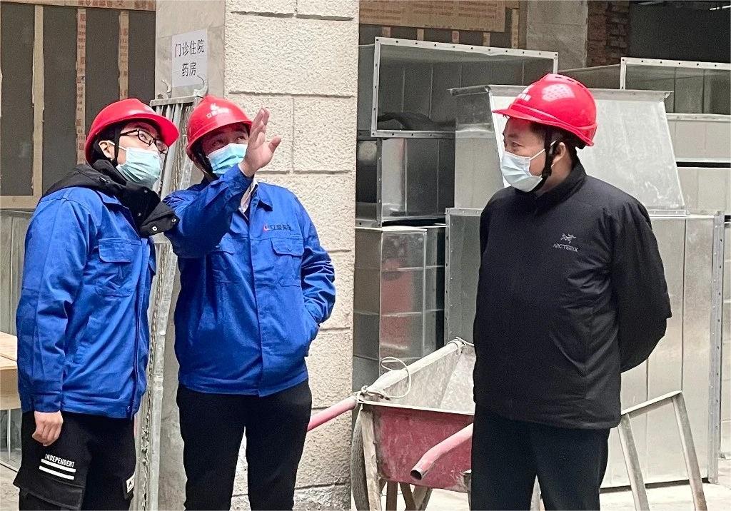 一手抓防疫，一手抓生產(chǎn)！立豪集團(tuán)董事長(zhǎng)赴陜藥集團(tuán)山海丹醫(yī)院項(xiàng)目督導(dǎo)檢查
